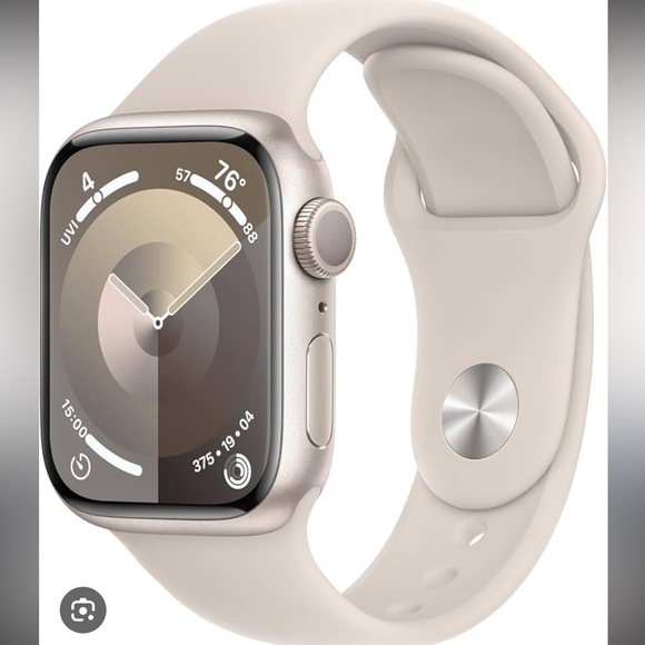 Apple Other - Apple Watch Series 7 Starlight Aluminum Case 41mm With Apple bands Working Order